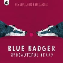 Blue badger and the beautiful berry