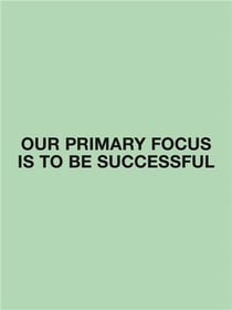 Jessica vaughn : our primary focus is to be successful