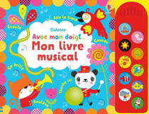 Avec mon doigt... - mon livre musical