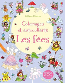 COLORIAGES ET AUTOCOLLANTS : les fées