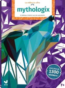 Mythologix - 12 tableaux à réaliser avec des autocollants