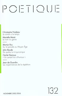 Poetique, n  132