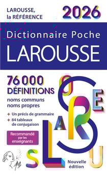 Dictionnaire Poche Larousse (édition 2026)
