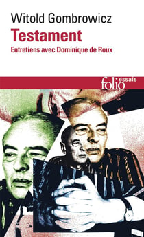 Testament : Entretiens avec Dominique de Roux