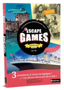 Escape games : pochette escape game anglais - cycle 4 - a2 > b1