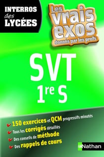 INTERROS DES LYCEES SVT 1ERE S