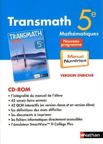 Manuel numérique enrichi - 5ème - dvd du professeur (édition 2010)