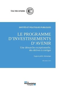 Programme des investissements d'avenir - novembre 2015