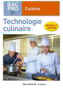 Cuisine - terminale bac professionnel - technologie culinaire - pochette élève