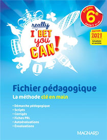 I really Bet You Can! : i really bet you can! anglais - 6e - fichier pédagogique (édition 2021)