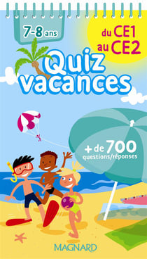 Quiz vacances : du CE1 au CE2