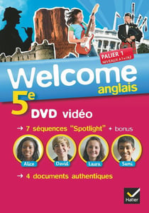 Welcome - anglais - 5e - a1+/a2 - dvd vidéo pour la classe (édition 2012)