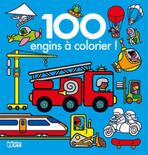 100 engins à colorier