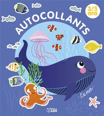 Autocollants 3/5 ans : la mer