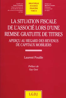 La situation fiscale de l'associe lors d'une remise gratuite de titres - vol34