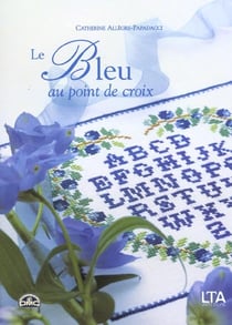 Le bleu au point de croix
