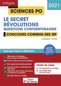 Intégrer Sciences Po : Sciences Po - questions contemporaines - thèmes (édition 2021)