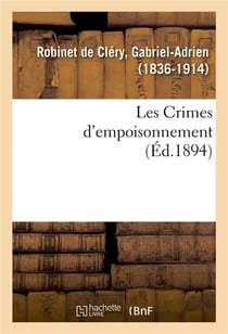 Les crimes d'empoisonnement
