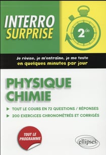 Physique chimie - seconde