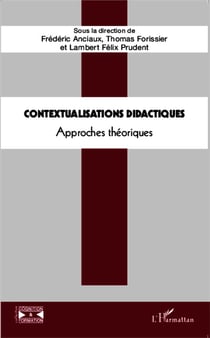 Contextualisations didactiques - approches théoriques
