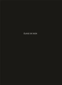 Éloge de Rien