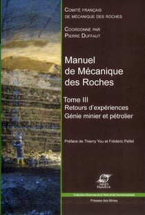 Manuel de mécanique des roches Tome 3