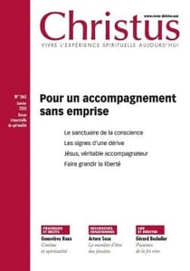 Revue Christus n.265 : janvier 2020 - pour un accompagnement sans emprise