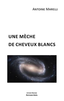 Une mèche de cheveux blancs