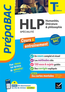 Prépabac cours & entraînement : HLP : humanités, littérature & philosophie, spécialité - terminale générale