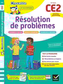 Résolution de problèmes CE2 - Cahier de soutien nouveau programme