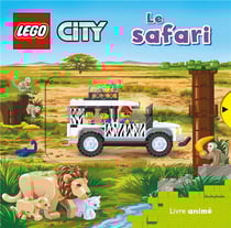 LEGO® City : Le safari : livre animé