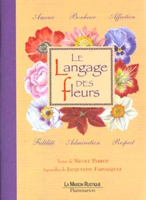 Le langage des fleurs - illustrations, couleur