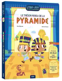 Livre-jeux des petits aventuriers - le tresor perdu de la pyramide