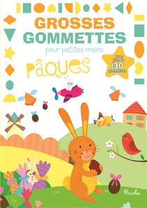 Grosses gommettes pour petites mains - pâques