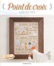 Point de croix romantique
