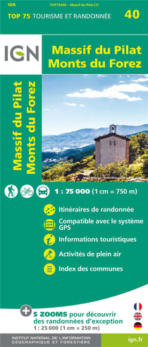 Top75040 Massif Du Pilat/Monts Du Forez