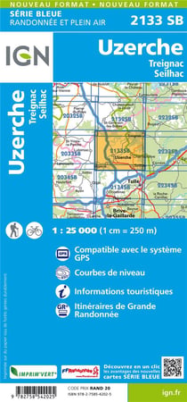 2133Sb Uzerche.Treignac.Seilhac
