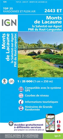 2443Et Monts De Lacaune.La Salvetat-Sur-Agout.Pnr