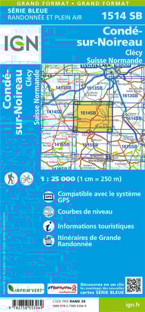 1514SB Condé-sur-Noireau, Clécy, Suisse Normande