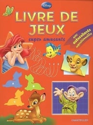 Livre de jeux super amusants avec autocollants