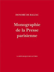 Monographie de la presse parisienne