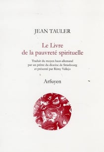 Livre de la pauvrete spirituelle (le)