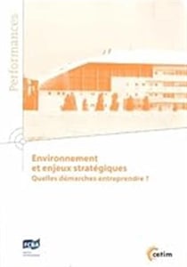 ENVIRONNEMENT ET ENJEUX STRATEGIQUES - QUELLES DEMARCHES ENTREPRENDRE ?
