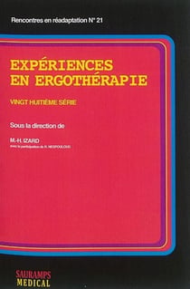 Expériences en ergothérapie - 28e série