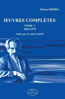 Oeuvres complètes Tome 1 (1963-1975)