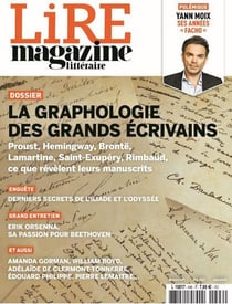 Lire, le magazine littéraire n.496 : la graphologie des grands écrivains
