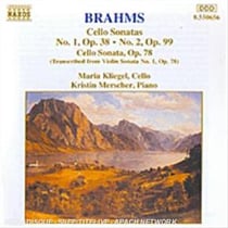 Cello Sonata N°1 op.38 & n°2 Op.99