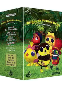 Drôles de petites bêtes - 5 DVD + 1 jeu de cartes memory