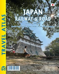 Japan railway & road atlas travel