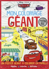 Cars - mon coloriage géant